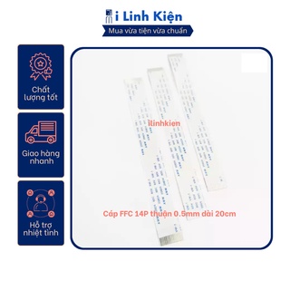Cáp FFC 14P thuận 0.5mm dài 20cm