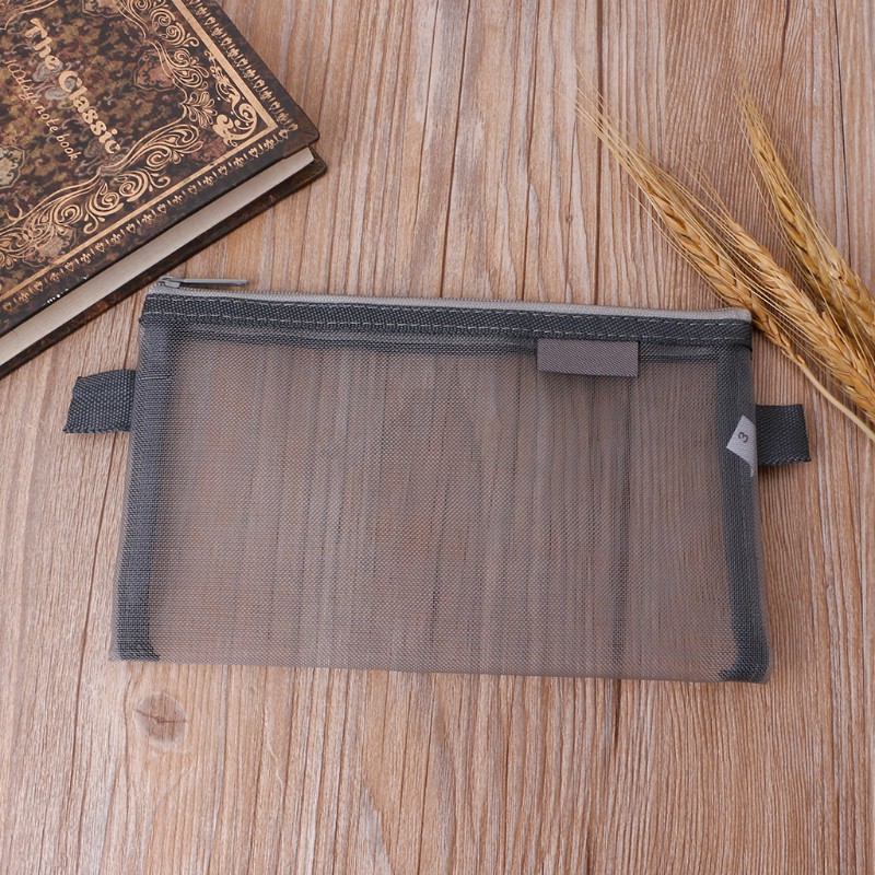 Túi Lưới Đựng Bút Kiểu Dáng Đơn Giản Tiện Dụng