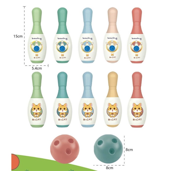 Đồ chơi bowling cho bé - Đồ chơi vận động cho trẻ em
