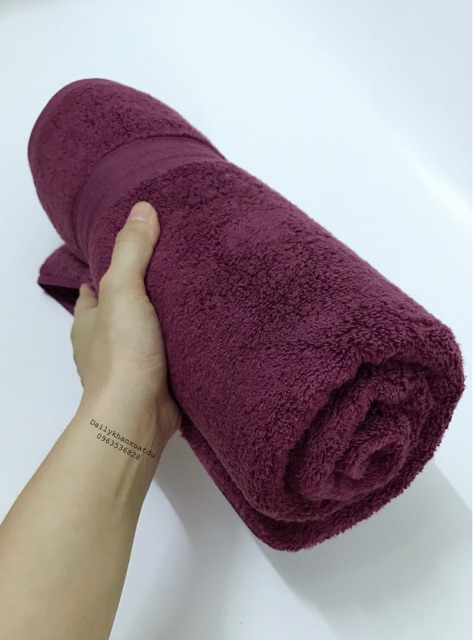 Khăn tắm xuất châu Âu 100% cotton