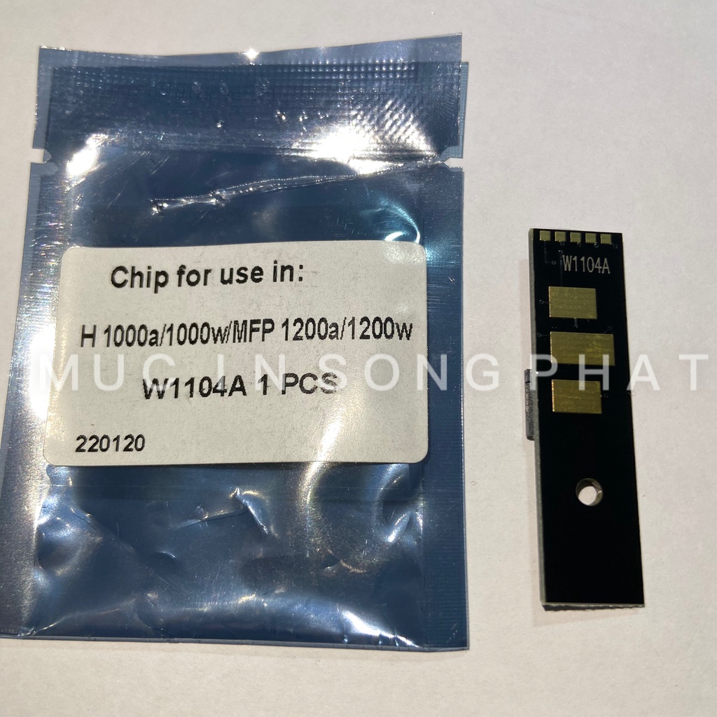 Chip Drum 104A W1104A dành cho máy in hp nerverstop 1200a/1200aw/1000a