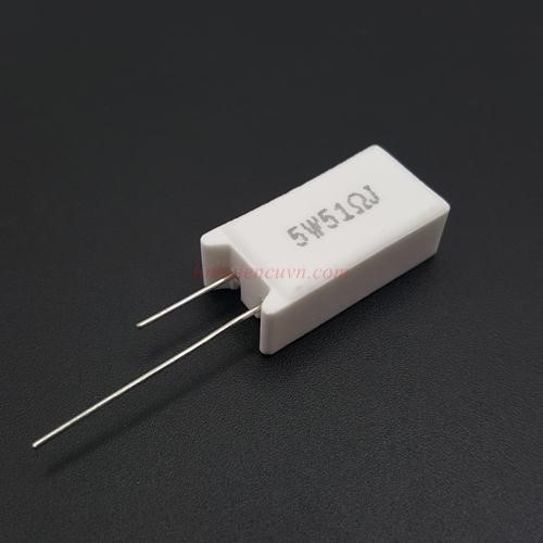 Điện trở 51R 5W đứng