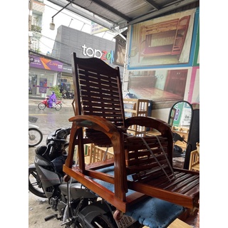 ghế lười gỗ