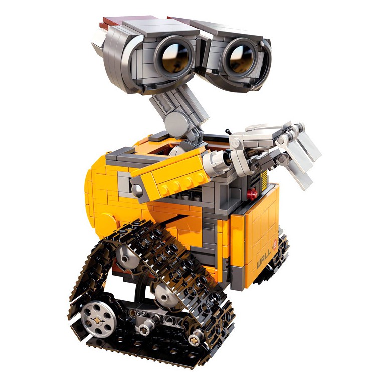 Đồ Chơi Lắp Ráp Kiểu LEGO Mô Hình Robot Người Máy WALL-E Với 700+ Mảnh Ghép