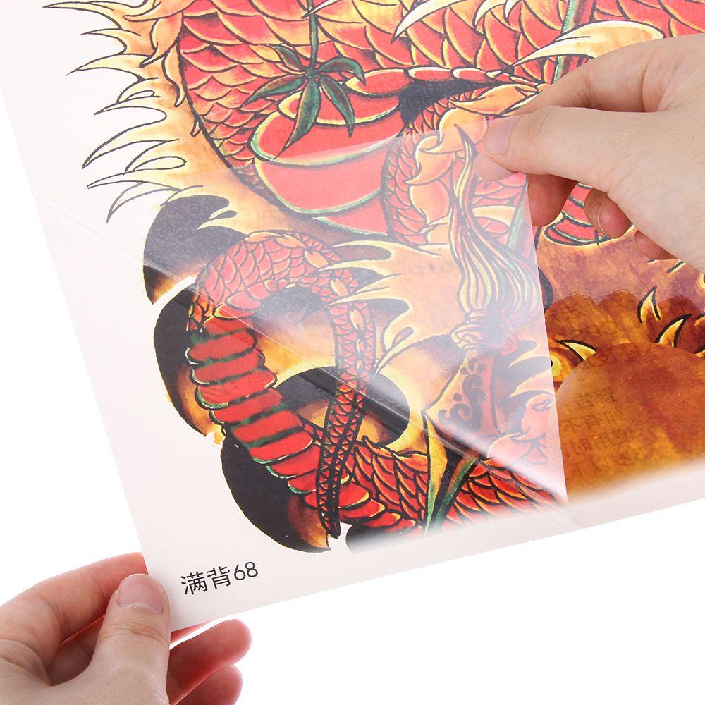 Hình Xăm Dán Toàn Thân Giả Nghệ Thuật SUMU Lưng