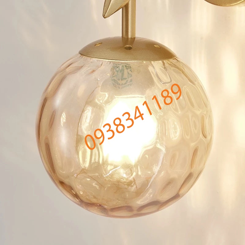 Đèn vách cao cấp thiết kế hiện đại, xinh xắn - có bóng led