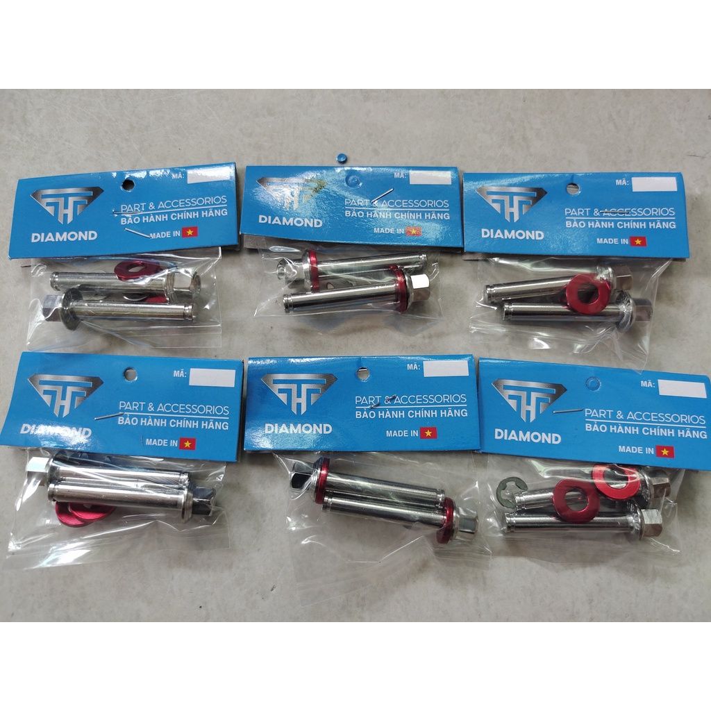 ỐC XỎ GÁC CHÂN HONDA, YAMAHA CÁC LOẠI XE (TH DIAMOND)