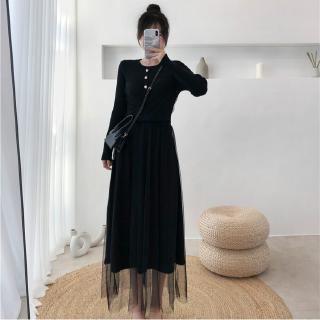 [Nhập WASIPN giảm 30K cho đơn 150K] đầm dệt kim dáng ôm tay dài