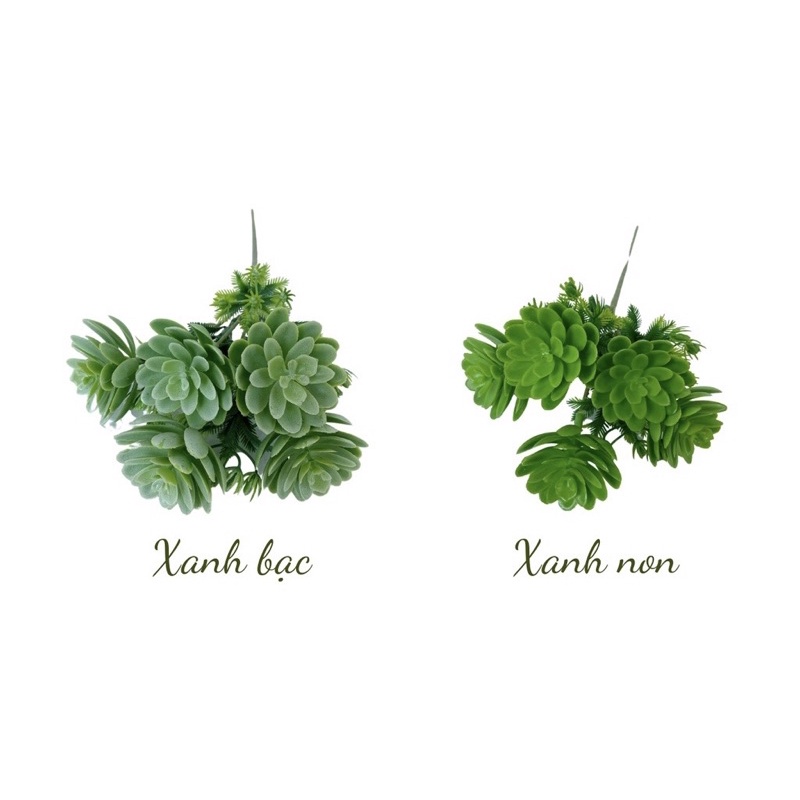Hoa sen đá hoa giả trang trí nhà cửa, decor phòng, cắm ban công, chung cư- Cây nhựa giả
