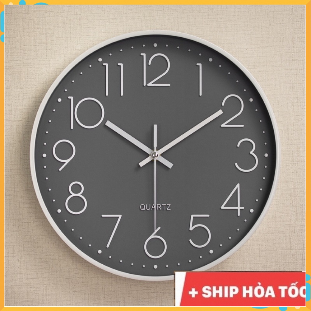 Đồng hồ treo tường kim trôi cao cấp, đồng hồ treo tường trang trí phòng khách đẹp giá rẻ