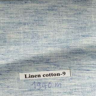Vải linen look may áo sơ mi