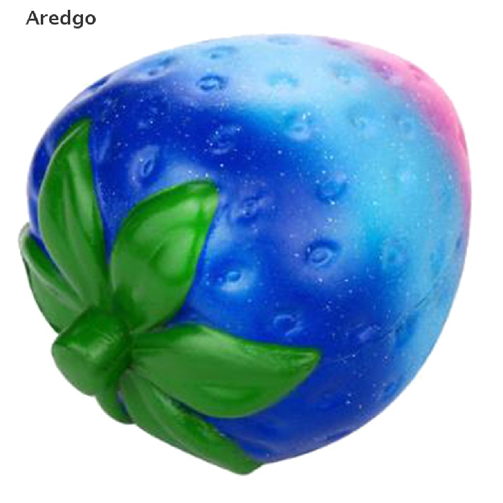 Đồ chơi squishy hình quả dâu tây thiên hà giúp giải tỏa căng thẳng xinh xắn