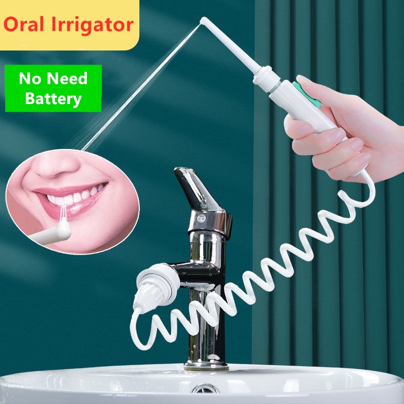 Máy Tăm Nước Không Dùng Điện Không Gây Kích Ứng Cho Nha Khoa JJ0112