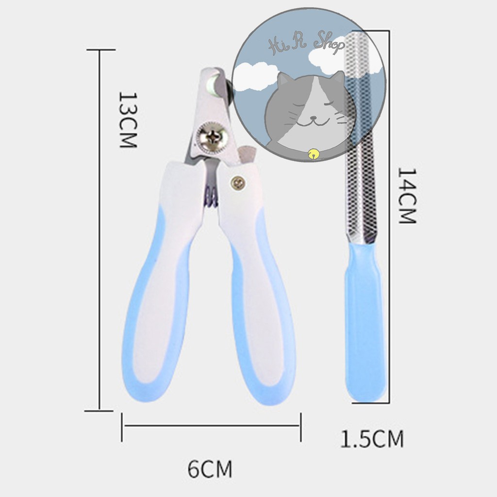 [Full Bộ] Kìm Cắt Móng Cho Chó Mèo Tai Thỏ