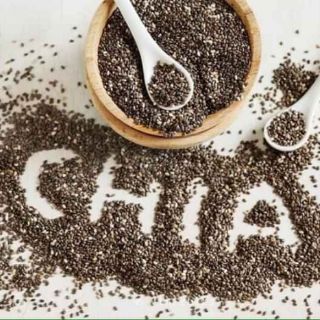 Hạt chia úc-black bag