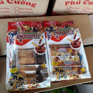 Bánh chấm socola/ chấm sữa Phú Cường