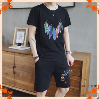 Bộ thể thao nam nữ lông vũ