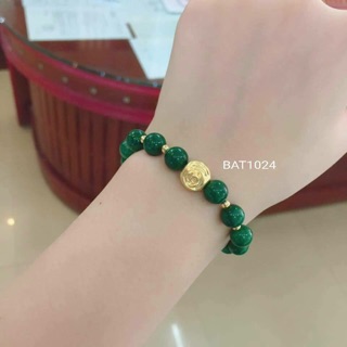 Vòng tay phong thuỷ màu xanh