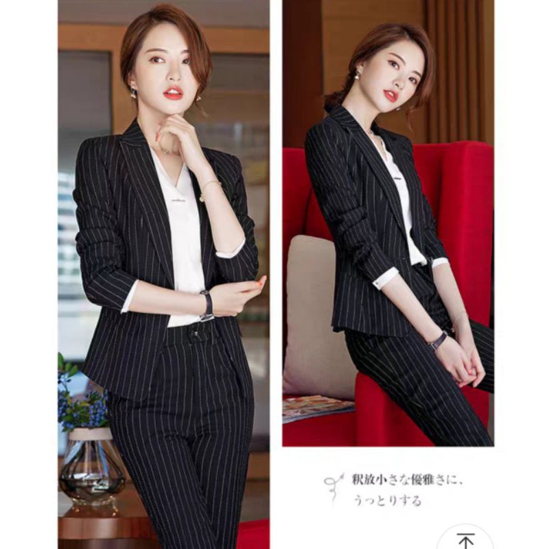áo vest kẻ sọc dài tay cao cấp vải bố mỏng nhẹ | BigBuy360 - bigbuy360.vn