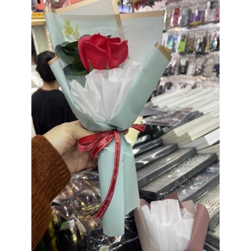 HOA SÁP 1 BÔNG BÓ CỰC XINH