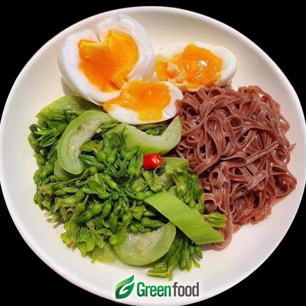 Phở khô gạo lức đỏ GreenFood cho người tiểu đường, ăn kiêng, giảm cân