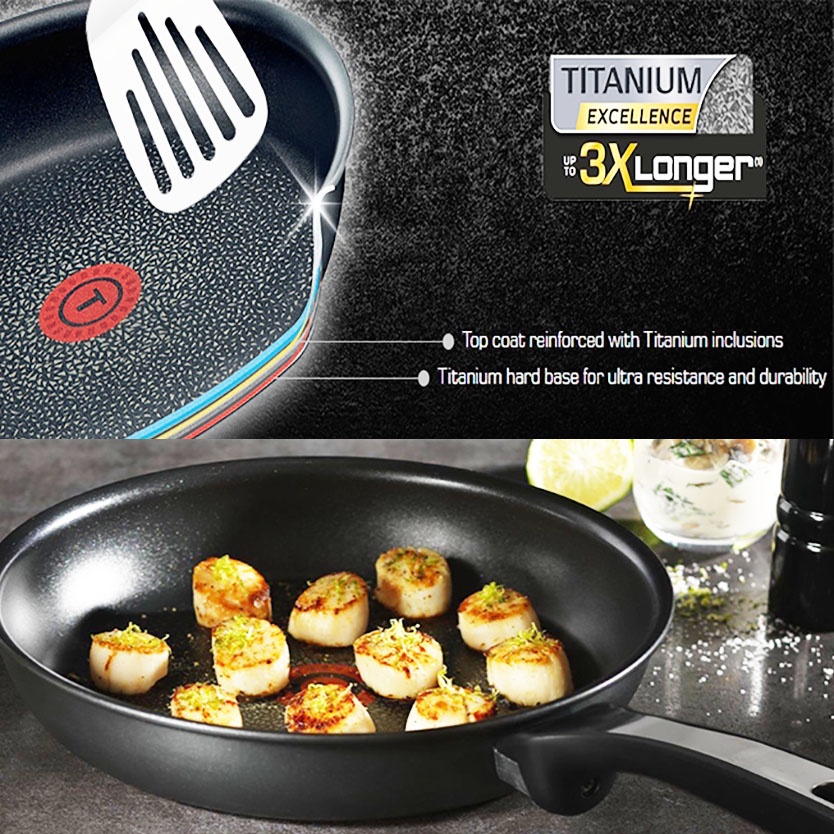 [Thương hiệu Pháp] Chảo Tefal Titanium 30cm