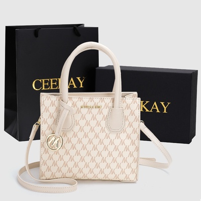 🌸Hàng Order🌸 Túi Xách Nữ CEEKAY Da Chần Họa Tiết MK Khóa Kéo Quai Da Quai Sách Sang Chảnh Nữ Tính 🌸Hàng Quảng Châu