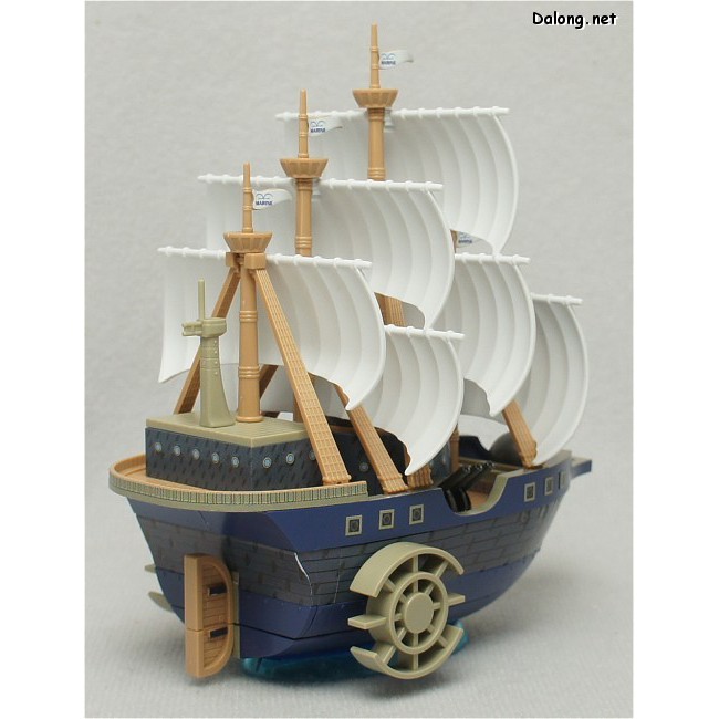 Mô Hình Lắp Ráp Tàu Marine Warship - One Piece (Bandai)