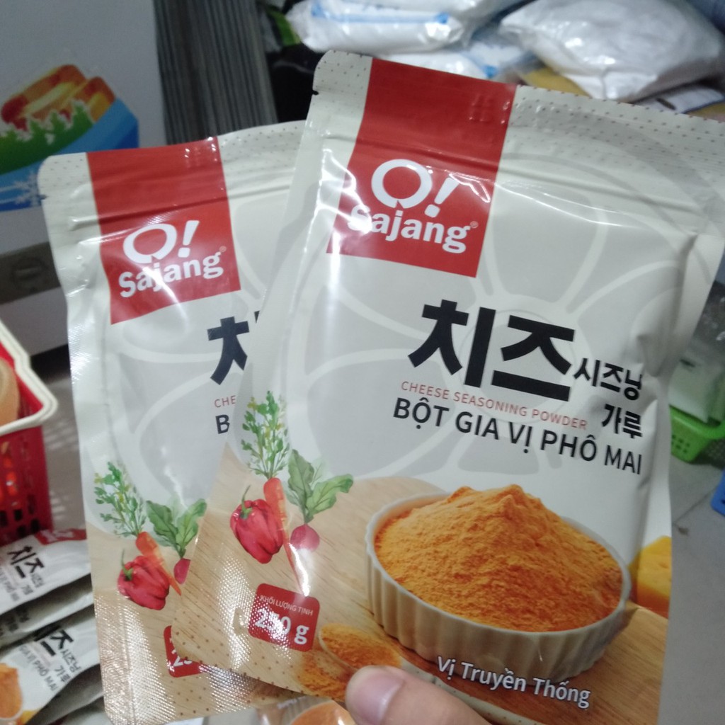 bột phomai lắc hàn quốc Sajang gói 250g