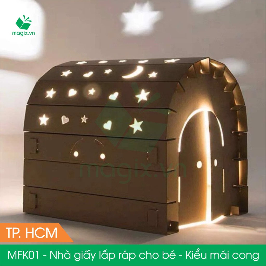 MFK01 - Nhà giấy carton lắp ráp cho bé