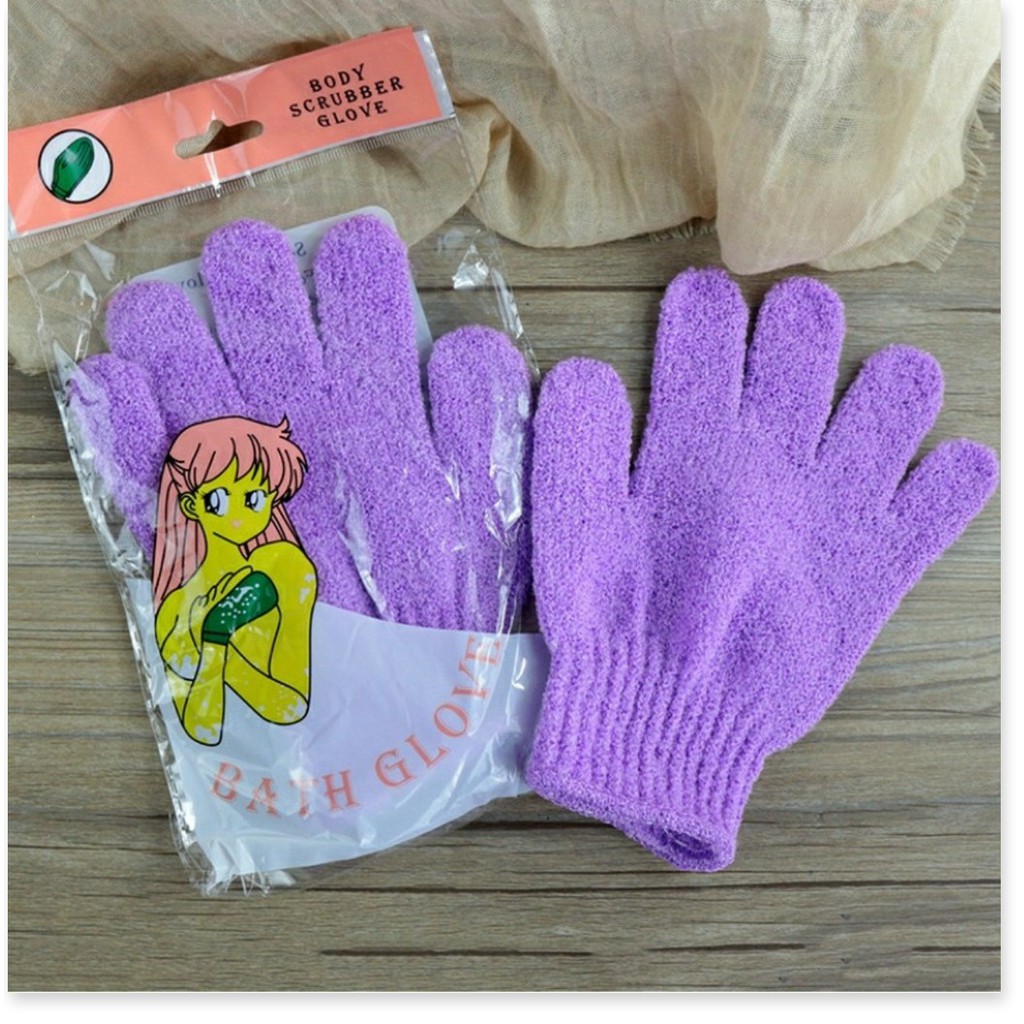 Găng tay tắm tẩy tế bào chết Body Scrubber Glove Features PHUK74