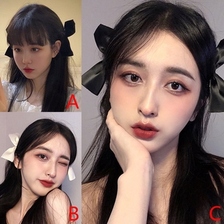 Cặp Kẹp Tóc Hình Nơ Lớn Thời Trang Hàn Quốc