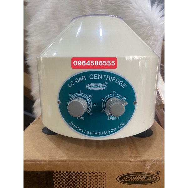 Máy Li Tâm 6 Ống Tách Huyết Tương Mác Xanh LC-04R