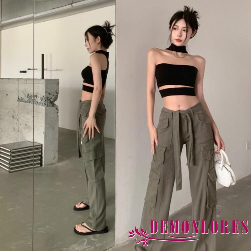 Áo Croptop Sát Nách Màu Sắc Thời Trang Mùa Hè Cho Nữ