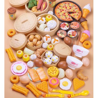 BỘ ĐỒ CHƠI ẨM THỰC DIMSUM CHO BÉ TỪ 3 TUỔI BỘ 84 MÓN