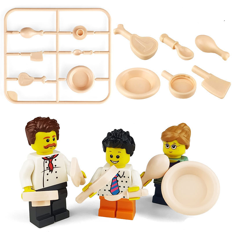 Phụ Kiện Đồ Chơi Lắp Ráp Mô Hình  Sáng Tạo Vui Nhộn Cho Bé