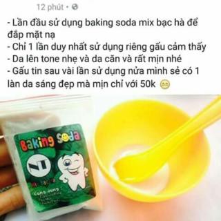 Soda trắng răng hương Bạc Hà