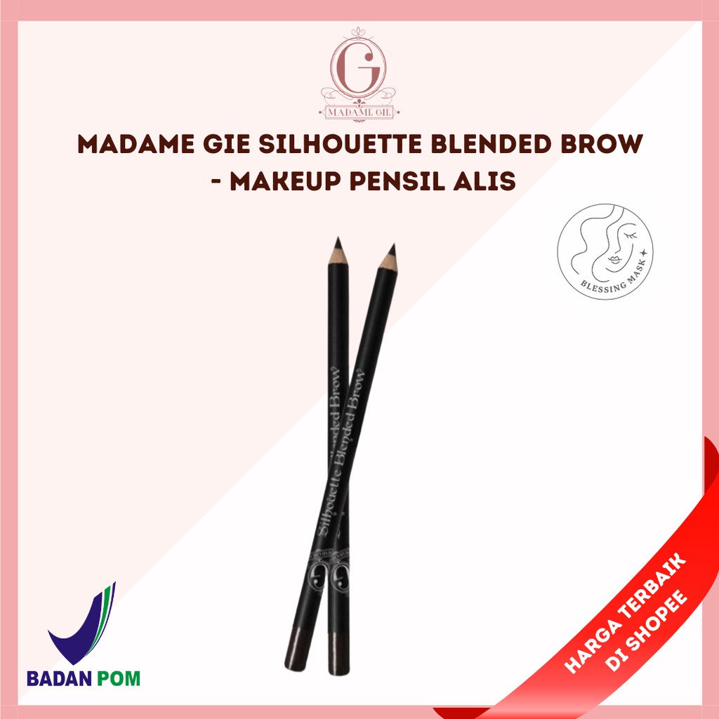 (hàng Mới Về) Bút Chì Kẻ Lông Mày Madame Gie Trang Điểm Chuyên Nghiệp