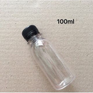 Combo 50 chai nhựa 100ml nắp vặn đen