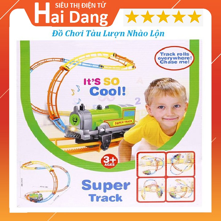 Đồ Chơi Tàu Lượn Nhào Lộn Thông Minh Cho Bé Yêu No.865