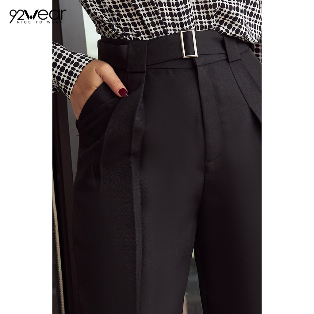 Quần baggy nữ đai rời QAW0673 92WEAR | BigBuy360 - bigbuy360.vn