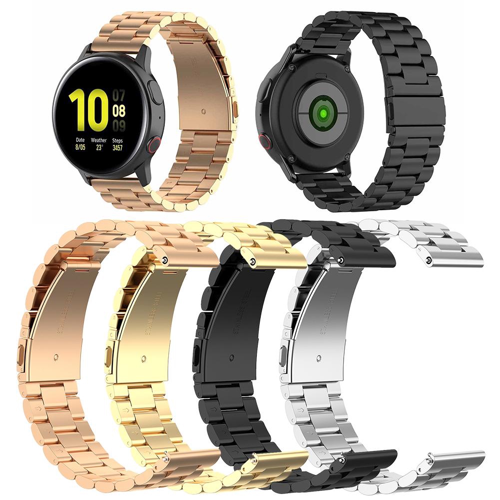 Dây Đeo Kim Loại 20mm Cho Đồng Hồ Thông Minh Samsung Galaxy Watch Active 2 40/44mm