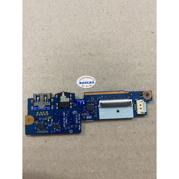 Board jack âm thanh và cổng usb laptop LENOVO YOGA 3 14 - 80JH004JVN