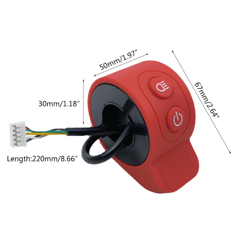 Đầu nối điều khiển tốc độ chống nước cho xe scooter điện HX-X6 X7 X8