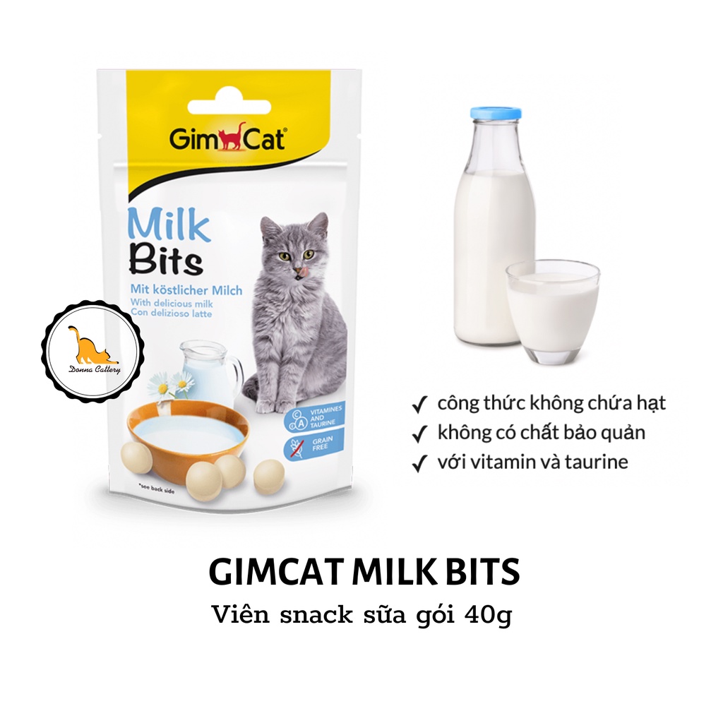 GIMCAT - VITAMIN TỔNG HỢP DÙNG HÀNG NGÀY ĐẸP DA LÔNG, TIÊU BÚI LÔNG, SNACK CHO MÈO GÓI 40g