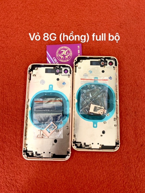 Vỏ iphone 8 zin full bộ kèm nút linh tinh