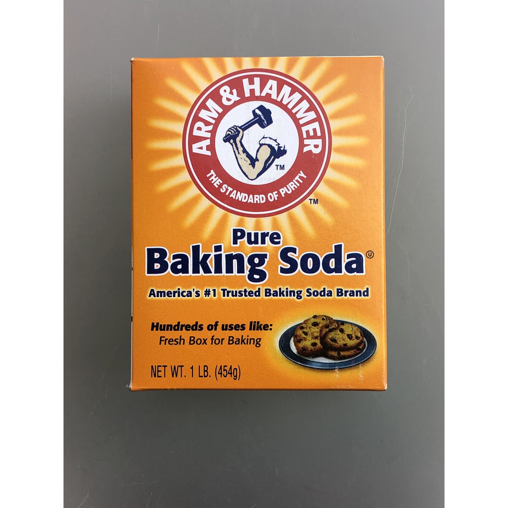 (Mẫu Mới 2020)Bột Baking Soda đa công dụng khử mùi, diệt khuẩn, tẩy rửa, làm bánh, chăm sóc da 454g