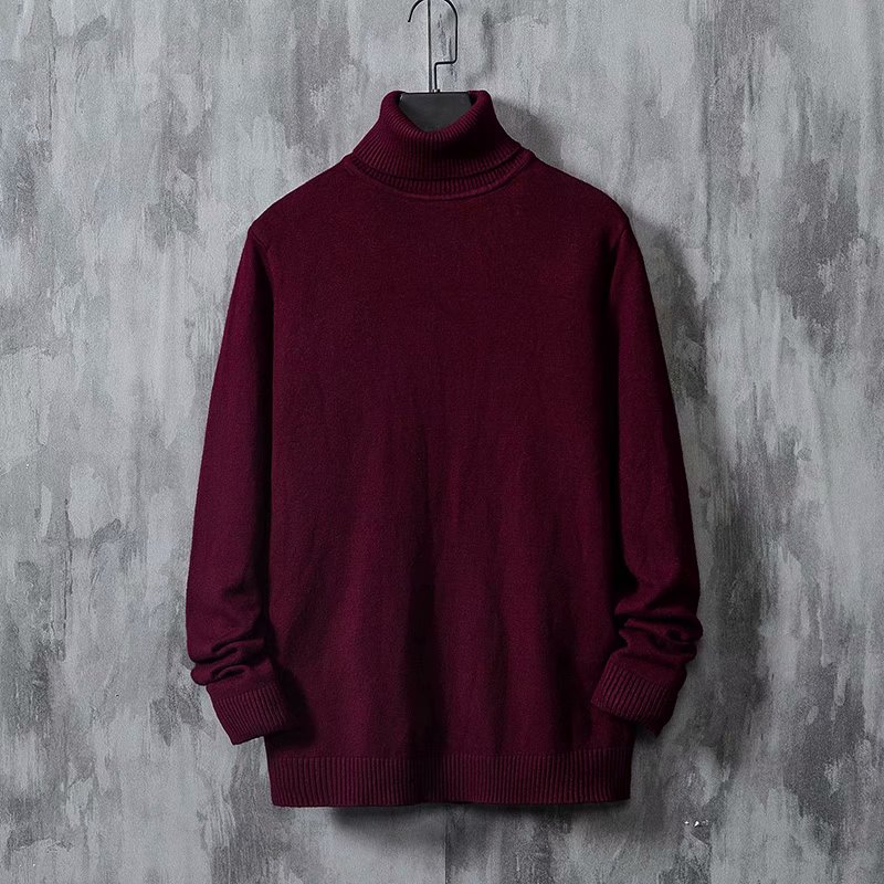 Áo Len Tay Dài Cổ Lọ Thời Trang Hàn Quốc 7 Màu (M-3Xl)