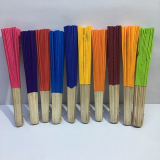 Quạt Vải Thư Pháp nhiều màu