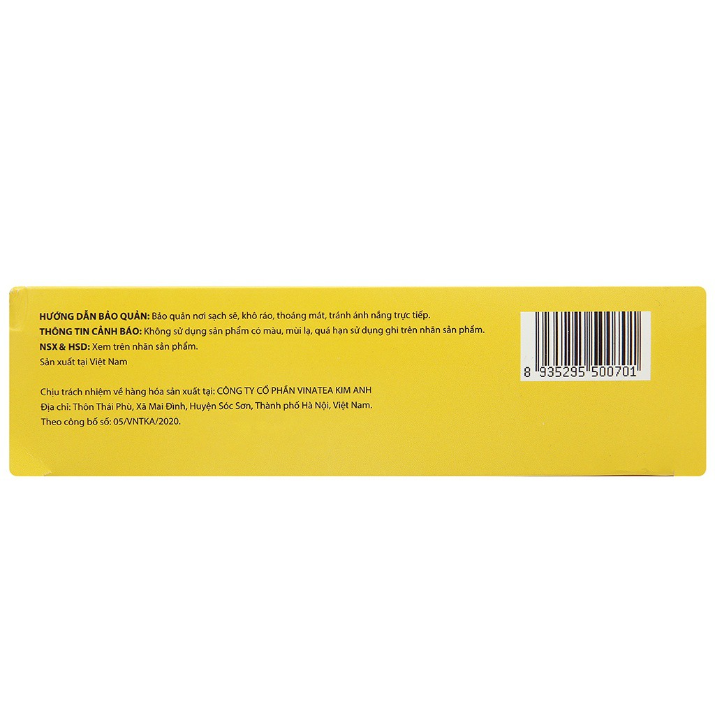 Trà đen túi lọc Lama hộp 50g